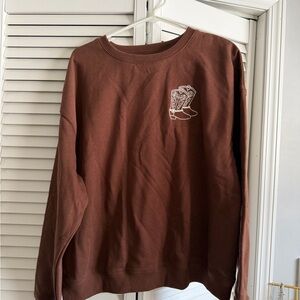BNWT “howdy cowboy” crewneck